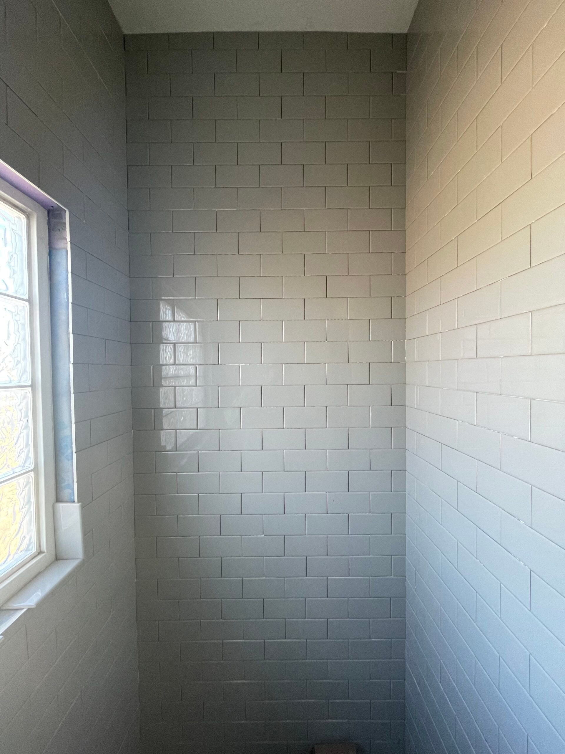 Shower Tile Installation
